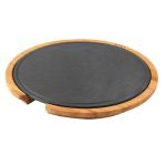 Ahşap Servis Tahtası, Döküm Demir Plakalı Hot Plate