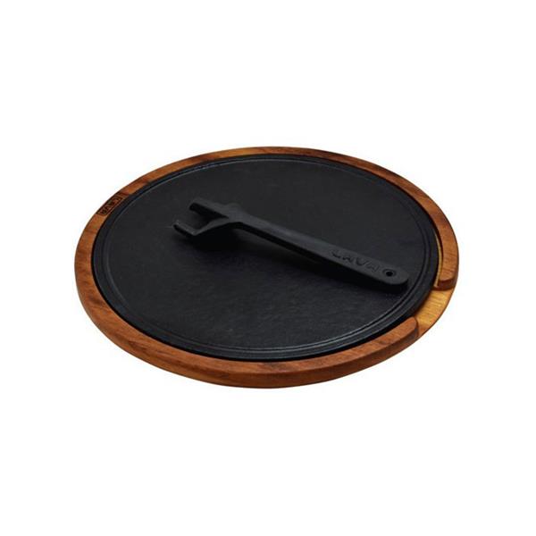 Ahşap Servis Tahtası, Hot Plate Döküm Demir Plakalı