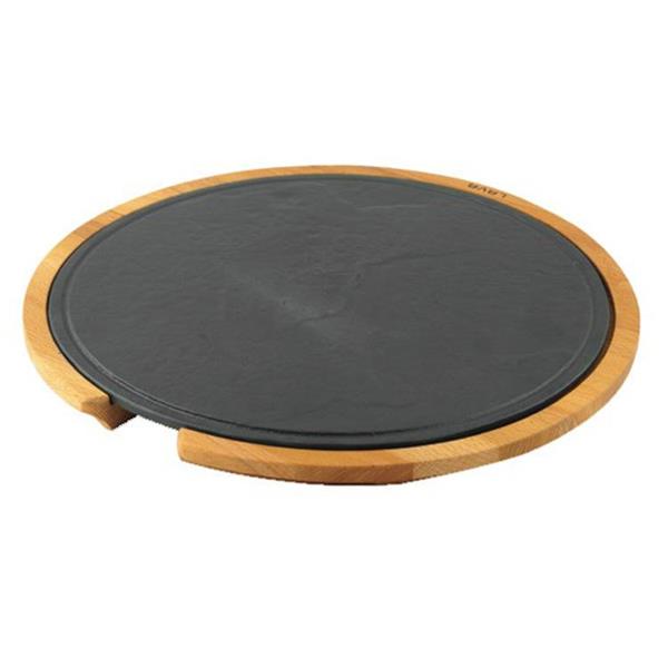 Ahşap Servis Tahtası, Hot Plate Döküm Demir Plakalı