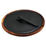 Ahşap Servis Tahtası, Hot Plate Döküm Demir Plakalı