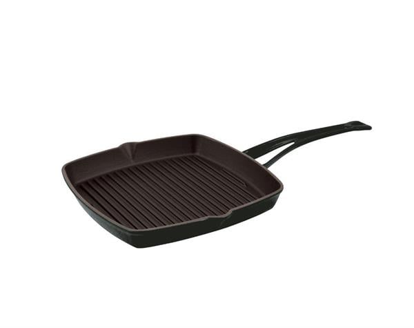 Metal Saplı Döküm Demir Izgara Tava