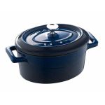 Oval Mini Döküm Demir Tencere