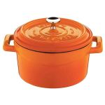 Yuvarlak Mini Döküm Demir Tencere