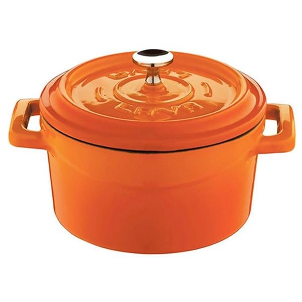 Yuvarlak Mini Döküm Demir Tencere