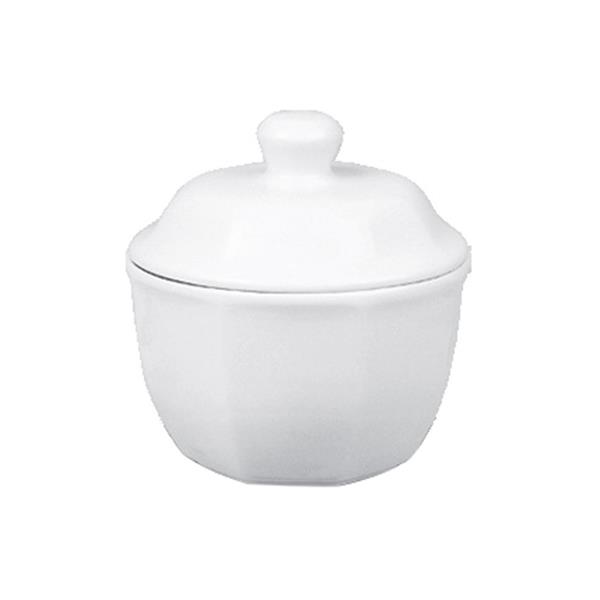 Porselen Köşeli & Yeni Otel Kapaklı Şekerlik 160 cc