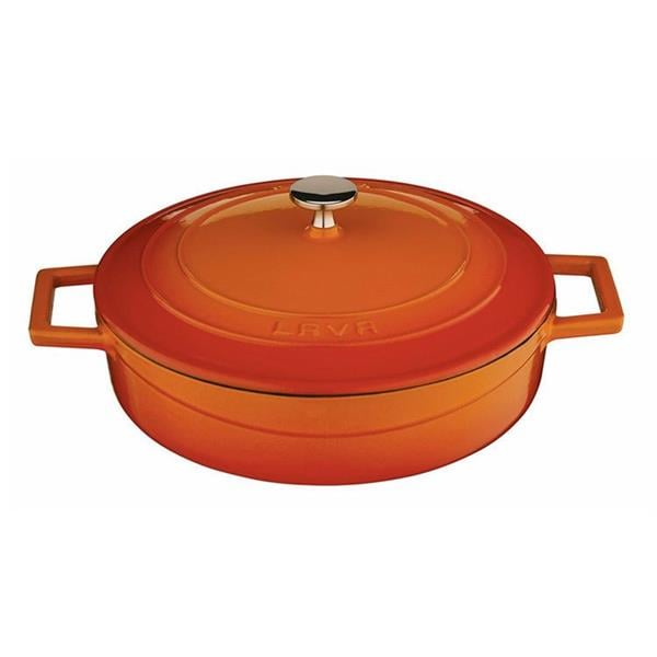 Çok Amaçlı Döküm Demir Sığ Tencere