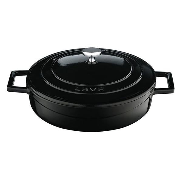 Çok Amaçlı Döküm Demir Sığ Tencere