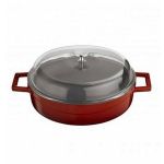 Çok Amaçlı Döküm Demir Sığ Tencere