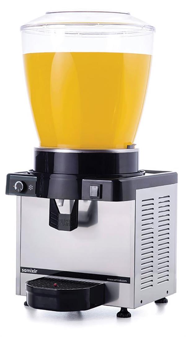 M22 Manuel Panoramik Karıştırıcılı Soğuk İçecek Dispenseri Inox 22 Litre M22.AI