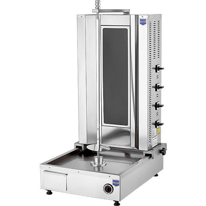 4 Radyanlı Alttan Motorlu Elektrikli Döner Ocağı MA03