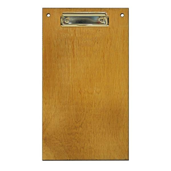 Mandallı Doğal Ahşap Menü