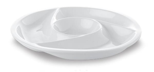 Porselen Moskova Bölmeli Servis 30 cm