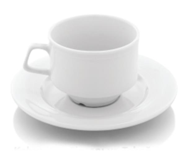 Porselen Moskova Kahve Fincanı & Tabağı 90 cc