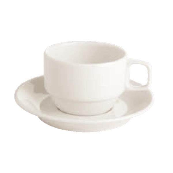 Porselen Bella Alumilite Tabaklı Çay Fin