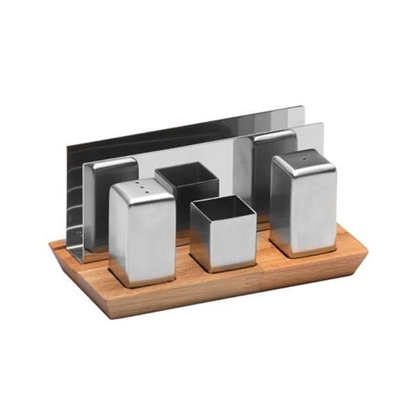 Kare Ahşap Stantlı