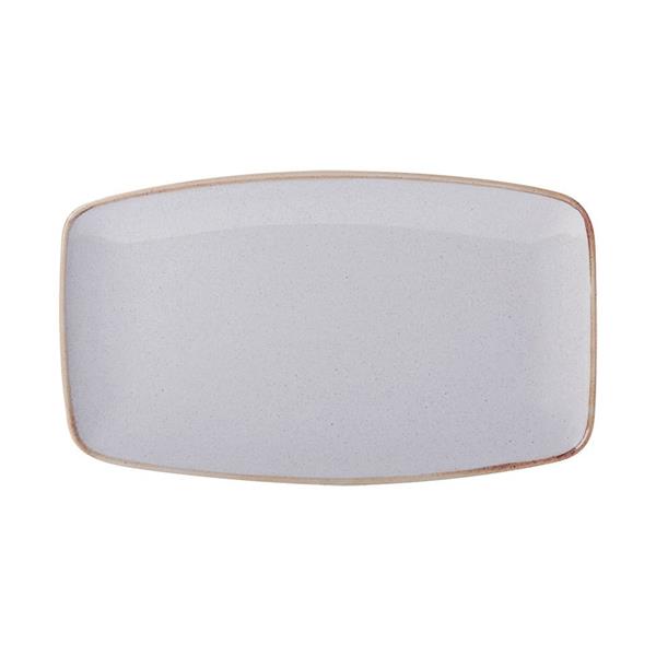 Porselen Seasons Gri Kayık Tabak 31Cm  