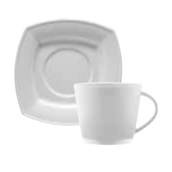 Porselen Novo Çay Fincan & Tabağı