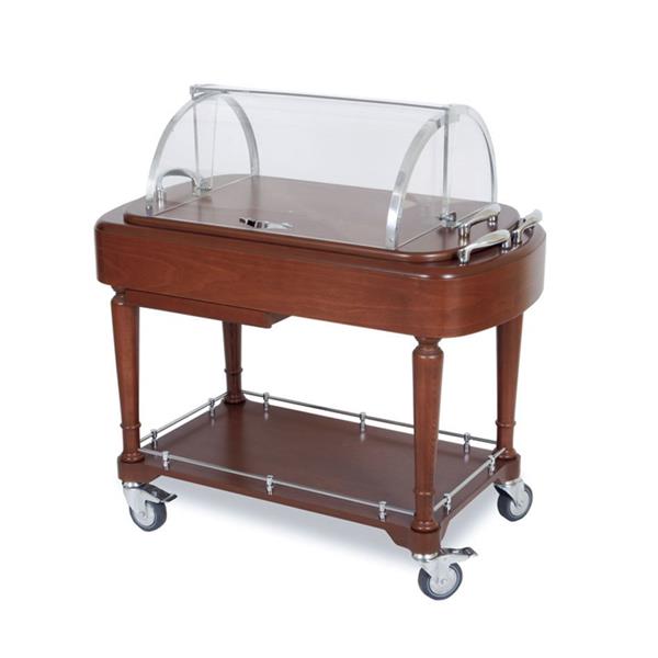 Rolltop Kapaklı Servis Arabası