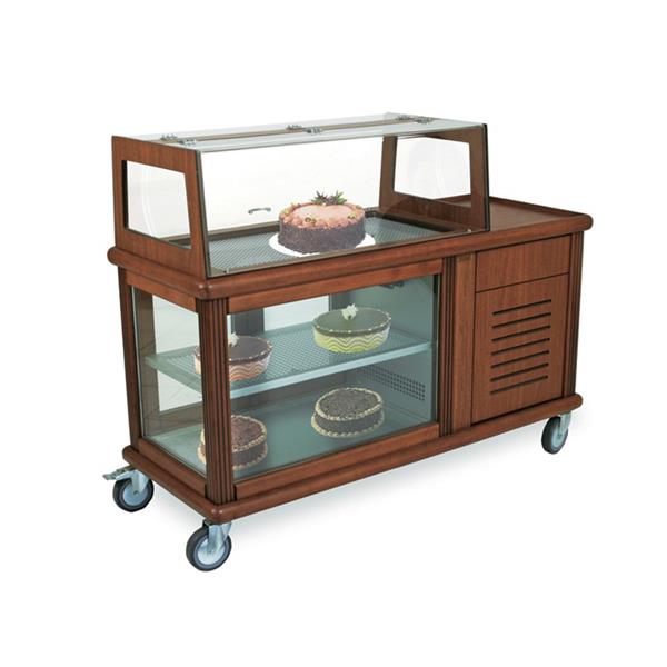 301 MS Motor Soğutmalı Pasta Teşhir Arabası