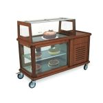 Motor Soğutmalı Pasta Teşhir Arabası