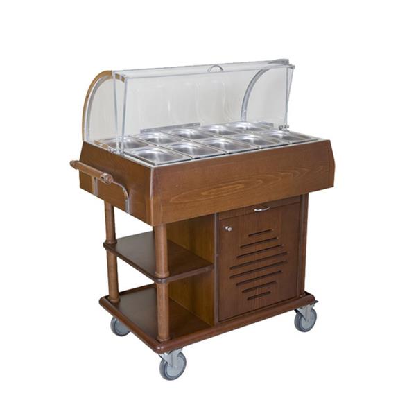 Motor Soğutmalı Meze Servis Arabası