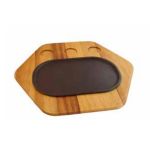 Fonte Hexagone Dökümlü Et Sunum