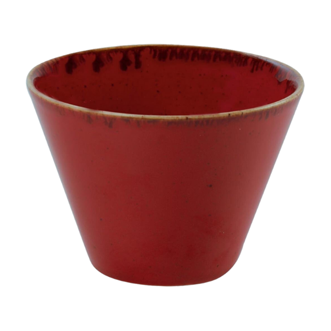 Porselen Seasons Kırmızı Kase 9Cm    