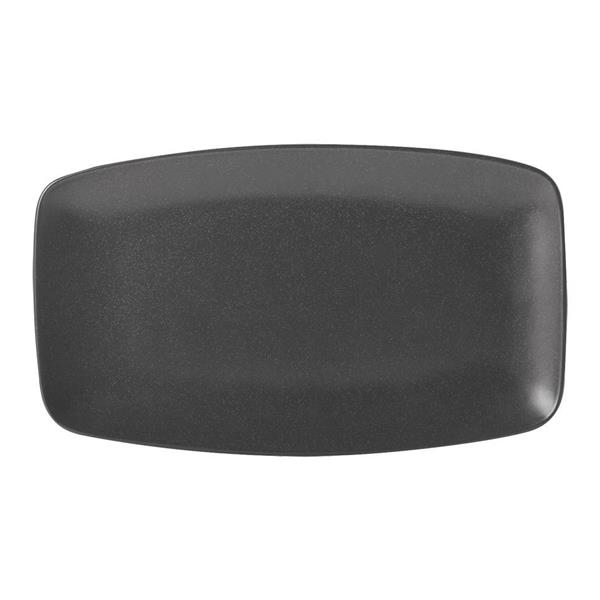 Porselen Seasons Siyah Kayık Tabak 31Cm 