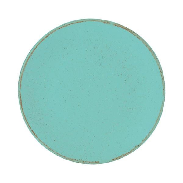 Porselen Seasons Turkuaz Düz Tabak 18Cm 