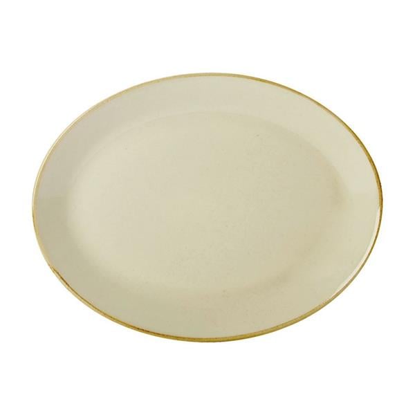 Porselen Seasons Sarı Kayık Tabak