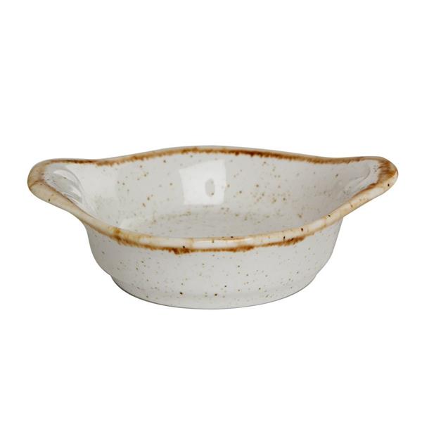 Porselen Seasons Bej Mini Tabak 8Cm   