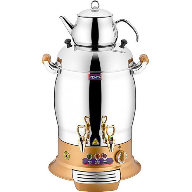 Gold Magnum Çift Demlikli Çay Kazanı Makinesi 23 litre R53