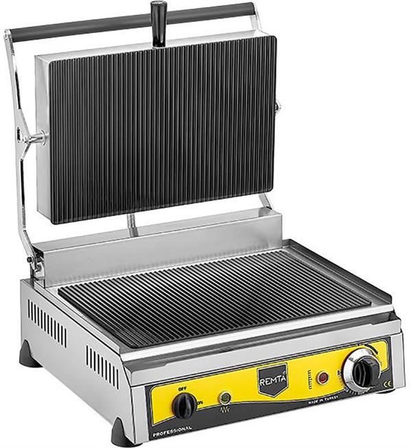 16 Dilim Cam Yüzeyli Tost Makinesi Elektrikli R69