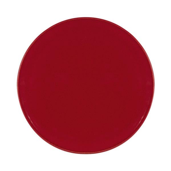 Porselen Seasons Kırmızı Düz Tabak 20Cm 