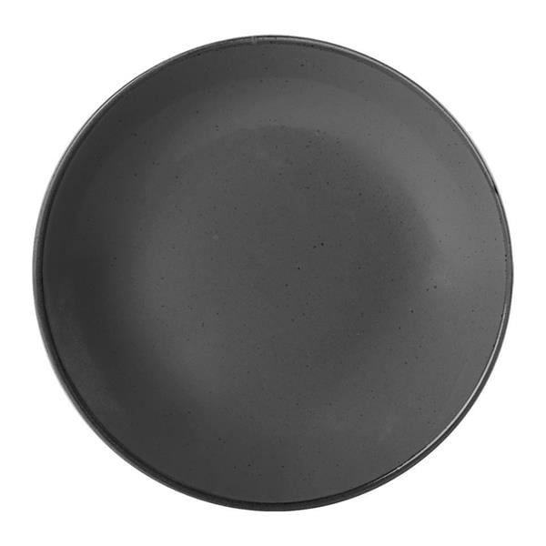 Porselen Seasons Siyah Çukur Tabak 21Cm 