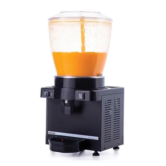 S40 Dijital Panoramik Fıskiyeli Soğuk İçecek Dispenseri Siyah 40 Litre S40.DB