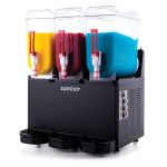 Slush Triple Meyve Suyu Dispenseri Üç Bölmeli Siyah SLUSH36.B