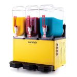 Slush Triple Meyve Suyu Dispenseri Üç Bölmeli Sarı SLUSH36.Y