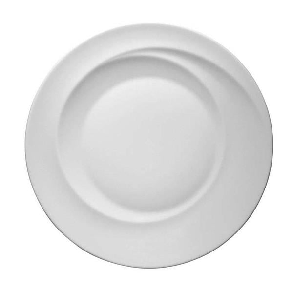 Porselen Spiral Düz Tabak