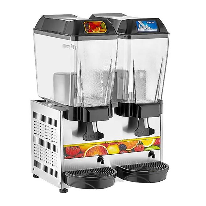 Çiftli Şerbet + Ayran Soğutucu 20+20 Litre ST13