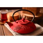 Tamate Döküm Demlik 720 ml Kırmızı