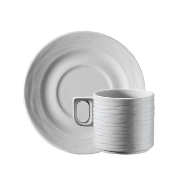 Porselen Sea Wave Espresso Fincan Takımı