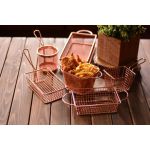 Tostin Metal Sunum Sepeti Dikdörtgen Küçük