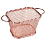 Tostin Metal Sunum Sepeti Kare Küçük