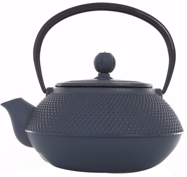 Linden Sümbül Döküm Demlik 750 ml Gök Mavi