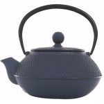 Linden Sümbül Döküm Demlik 750 ml Gök Mavi