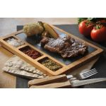 Bölmeli Taş Sevis Tabağı