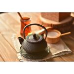 Linden Sümbül Döküm Demlik 300 ml Siyah