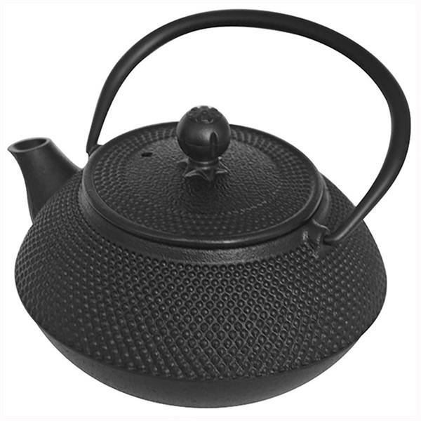 Linden Sümbül Döküm Demlik 750 ml Mat Siyah