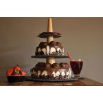 Etna 3 Katlı Taş Kurabiyelik